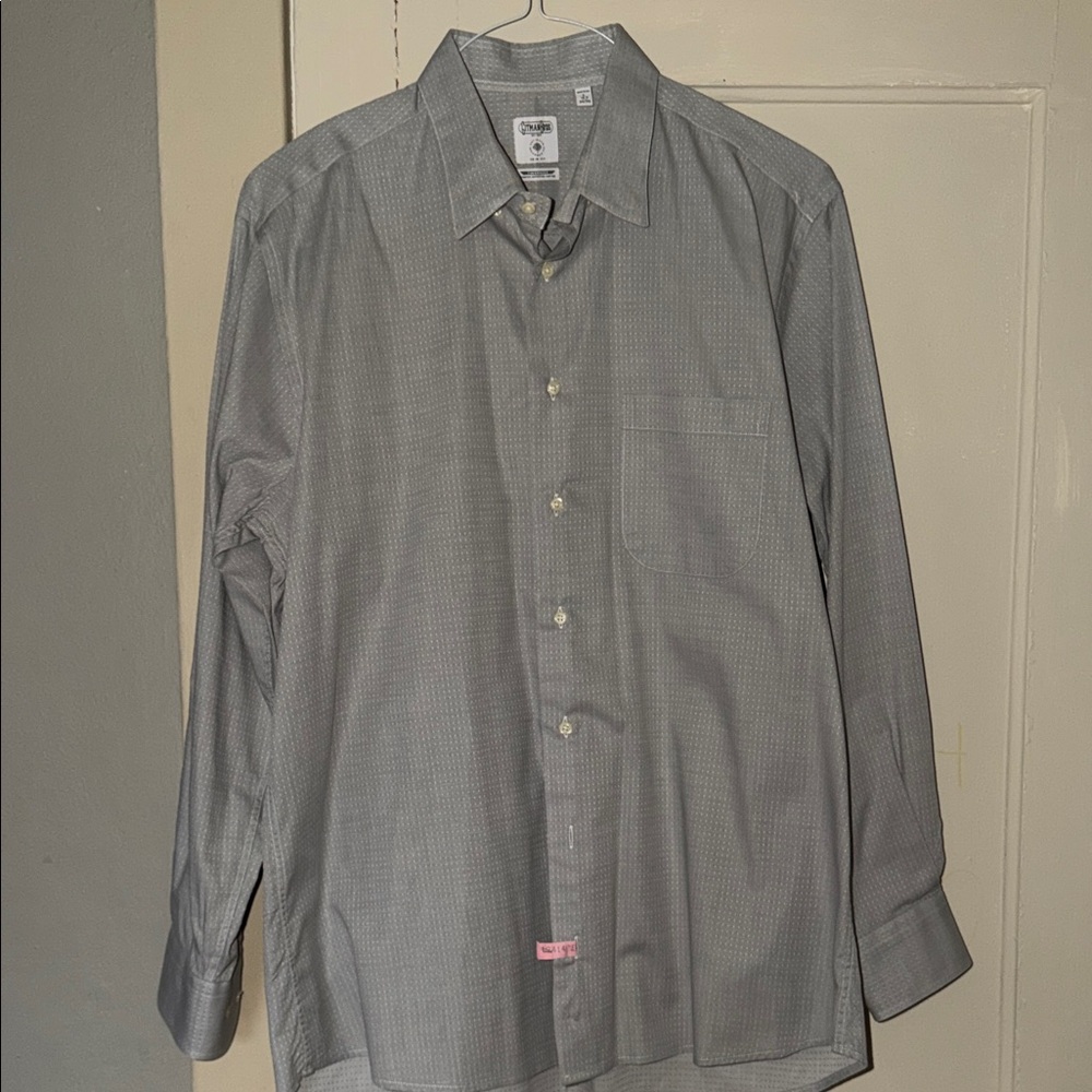 Men's Gitman Brothers Gray Dress Shirt